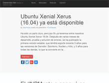 Tablet Screenshot of debianitas.net